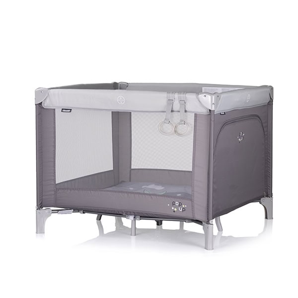 Chipolino Pop Up Τετράγωνο Πάρκο 100x1100cm Hippo Grey