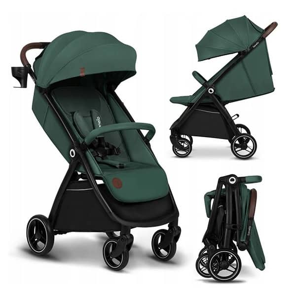 Lionelo Ingrid Βρεφικό Καρότσι έως 22kg Green Emerald