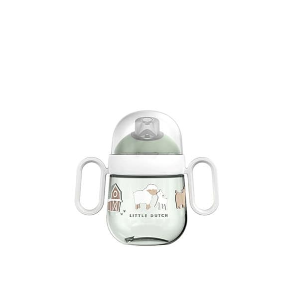 Little Dutch Εκπαιδευτικό ποτηράκι με χειρολαβές Mio 200 ml - Little Farm