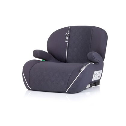 Chipolino Sonic Κάθισμά Αυτοκινήτου Booster Με Πλάτη Anthracite