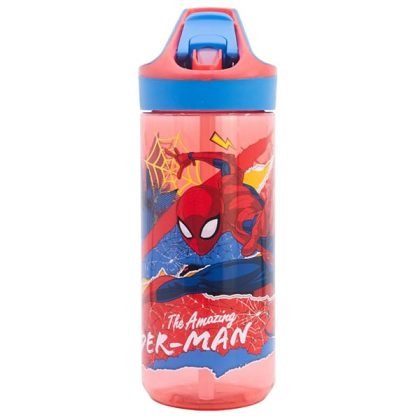 Stor Spiderman Παγουρινο Ecozen Με Μαλακό Στόμιο Και Καλαμάκι 620ml