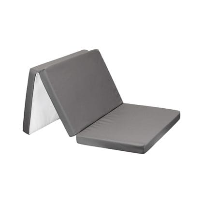 KikkaBoo Πτυσσόμενο Στρώμα Παρκοκρέβατου Dark Grey