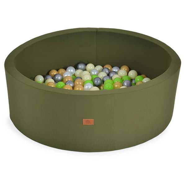 Moni Μπαλοπισίνα με 200 τεμάχια μπάλες 5.5cm Green