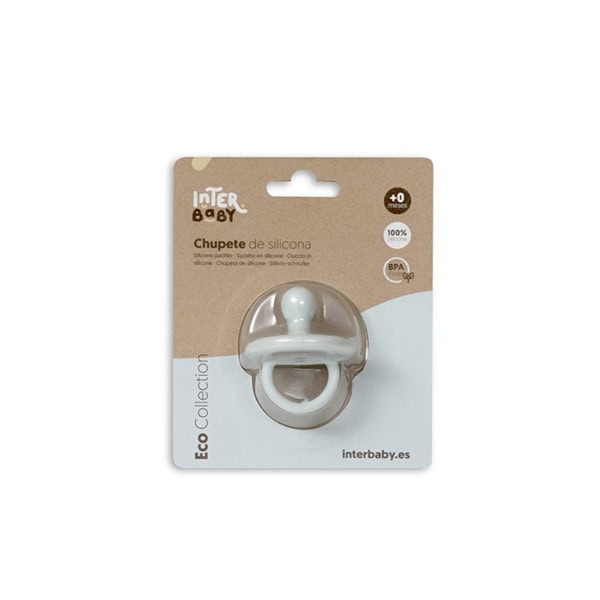 Interbaby Πιπίλα από 100% σιλικόνη ιατρικής ποιότητας Blue