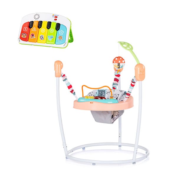 Chipolino Κέντρο δραστηριοτήτων για Μωρά Jumperoo Jumpy Joy Pink