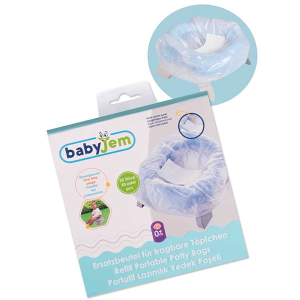 BabyJem Ανταλλακτικές Σακούλες για Γιο-Γιο Ταξιδιού - 20 τεμ.